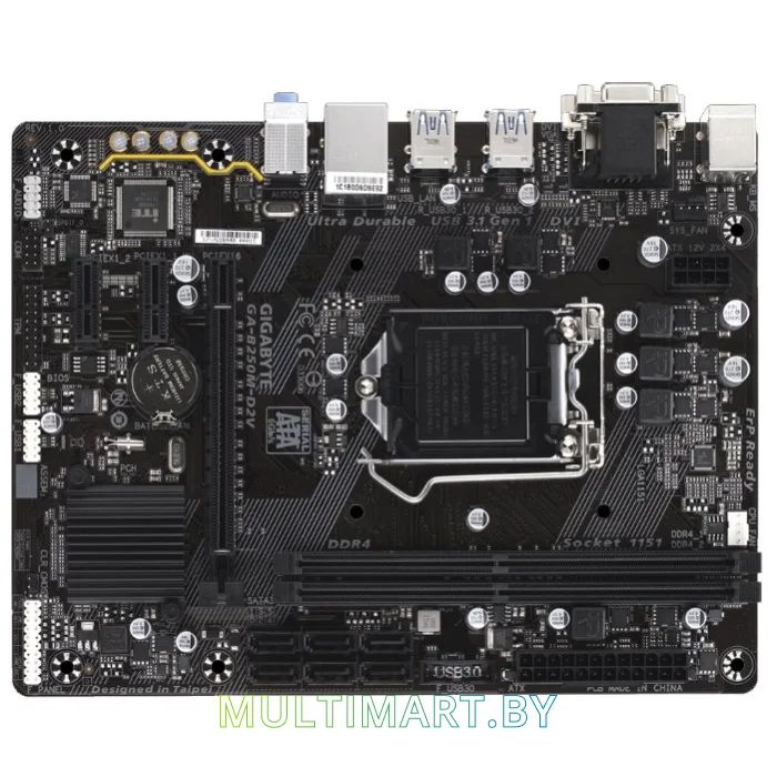 Материнская плата Gigabyte GA-B250M-D2V (rev. 1.0)